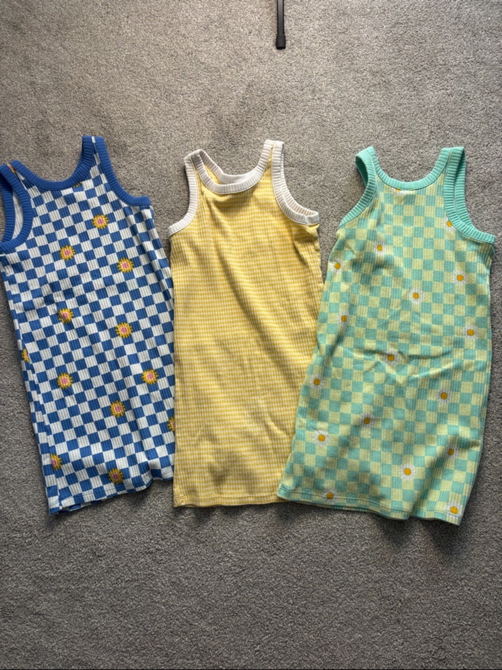 Girls'  Ribbed Tank Dress Bundle